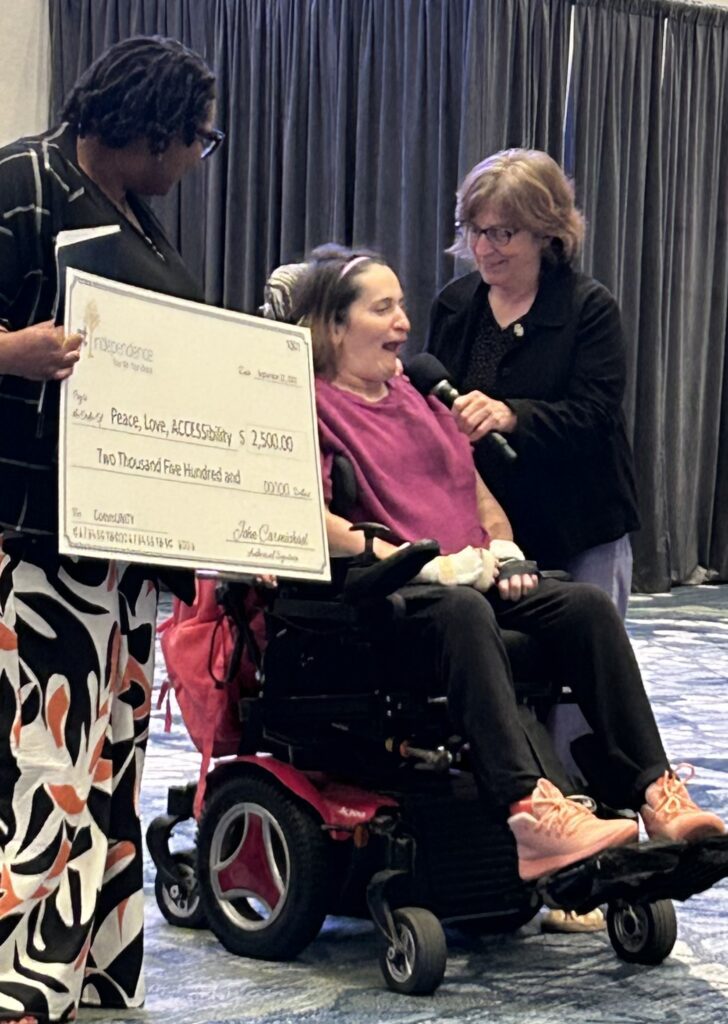 GT Week check presentation in Connecticut